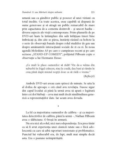 Numărul 11 sau Mărturii despre nebunie