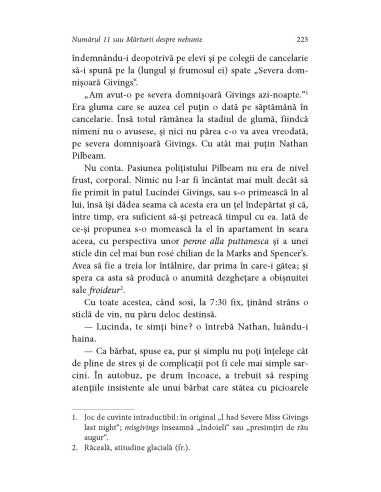 Numărul 11 sau Mărturii despre nebunie