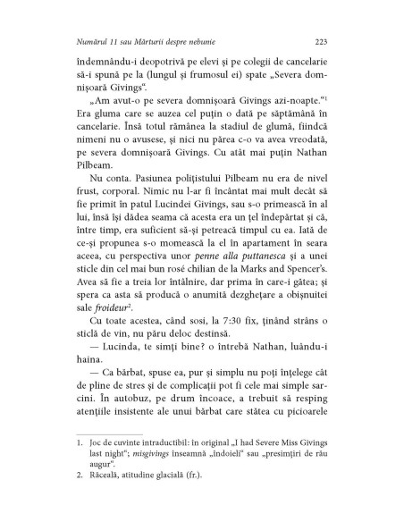 Numărul 11 sau Mărturii despre nebunie