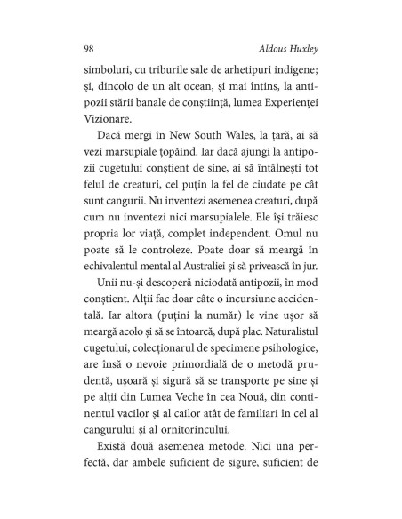 Porţile percepţiei. Raiul şi iadul
