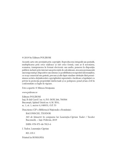 365 de lămuriri în compania lui...