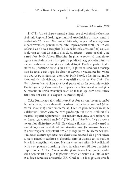 365 de lămuriri în compania lui Laurenţiu-Ciprian Tudor