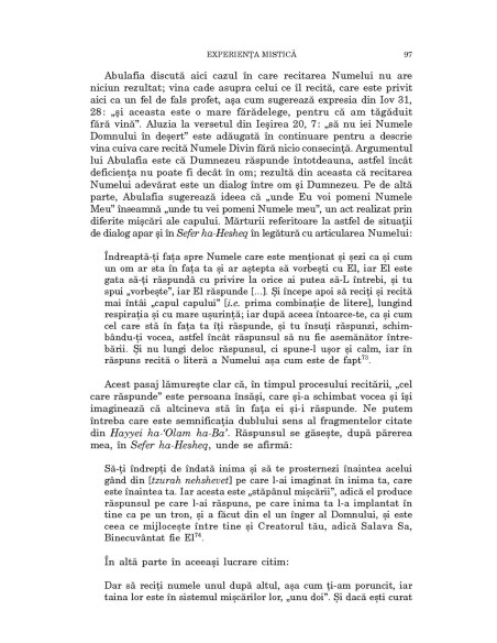 Experiența mistică la Abraham Abulafia