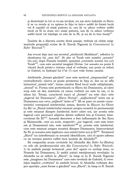 Experiența mistică la Abraham Abulafia
