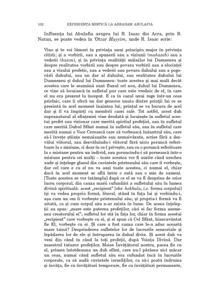 Experiența mistică la Abraham Abulafia