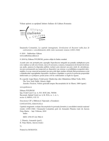 Capitala imaginată. Evoluţia...