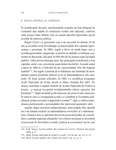 Capitala imaginată. Evoluţia...