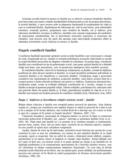Revista de asistenţă socială. Nr. 1/2019