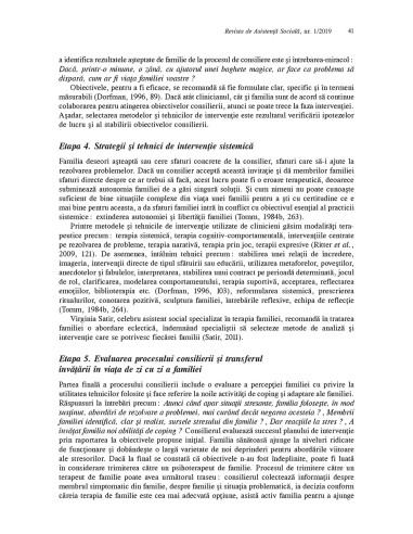 Revista de asistenţă socială. Nr. 1/2019 Revista de asistenţă socială. Nr. 1/2019