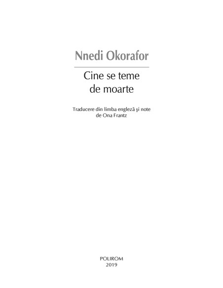 Cine se teme de moarte
