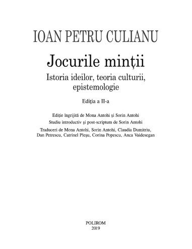 Jocurile minţii Jocurile minţii