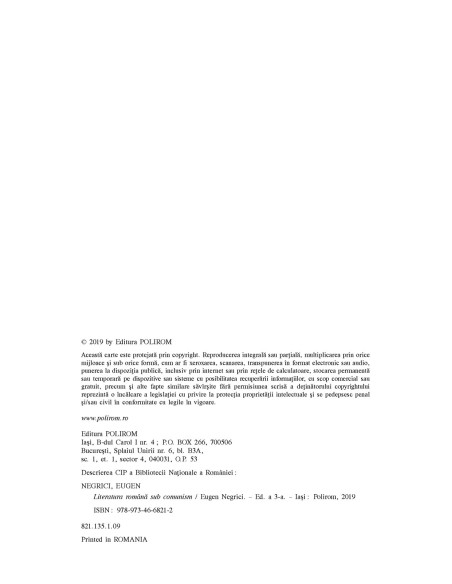 Literatura română sub comunism