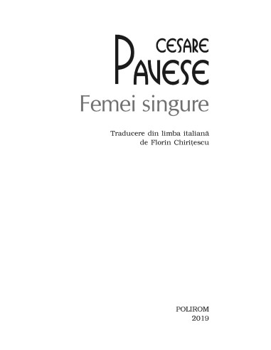 Femei singure Femei singure