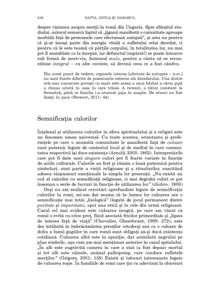 Bafta, Devla şi Haramul. Studii despre cultura şi religia romilor