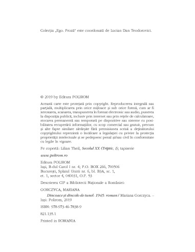 Dincoace şi dincolo de tunel. 1945