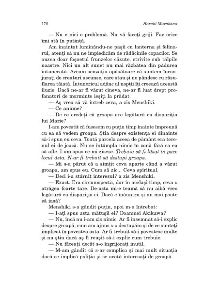 Uciderea Comandorului. Volumul II. Metafora se schimbă