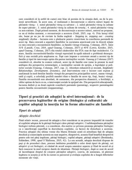 Revista de asistenţă socială. Nr. 3/2019