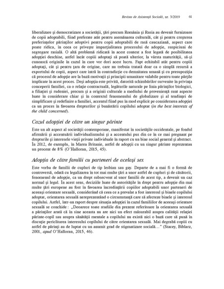 Revista de asistenţă socială. Nr. 3/2019