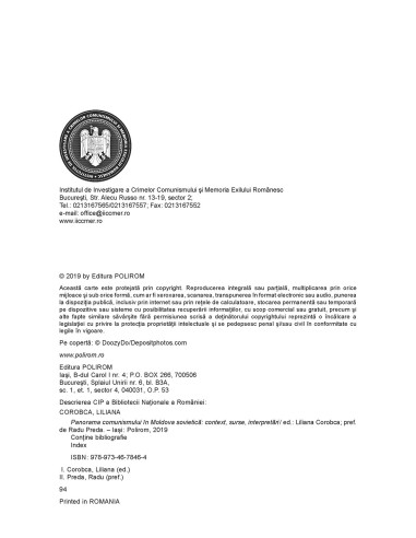 Panorama comunismului în Moldova...