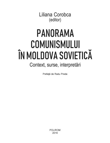 Panorama comunismului în Moldova...