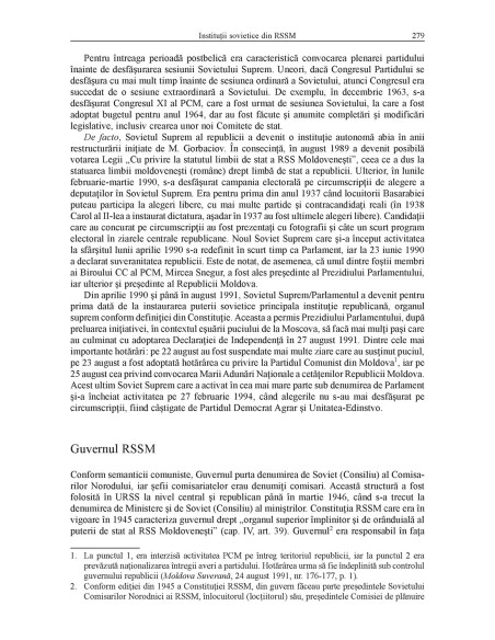 Panorama comunismului în Moldova sovietică