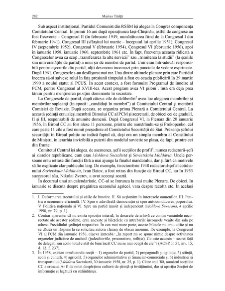 Panorama comunismului în Moldova sovietică