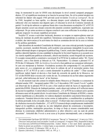 Panorama comunismului în Moldova...