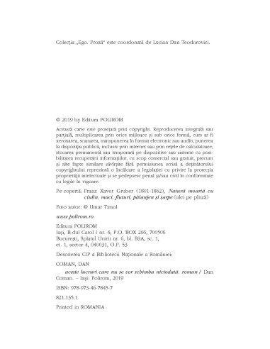 aceste lucruri care nu se vor schimba... aceste lucruri care nu se vor schimba...