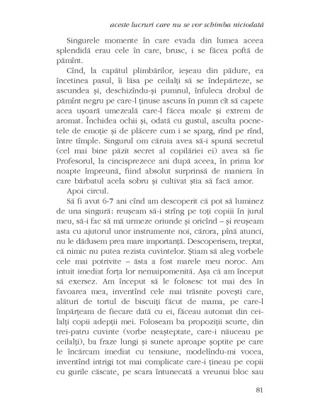 aceste lucruri care nu se vor schimba niciodată