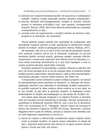 Neurodidactica învăţării şi... Neurodidactica învăţării şi...