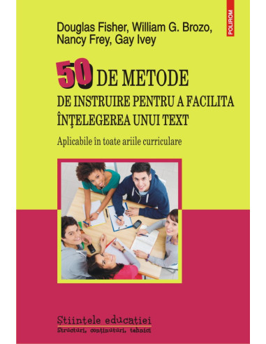 50 de metode de instruire pentru a facilita înţelegerea unui text