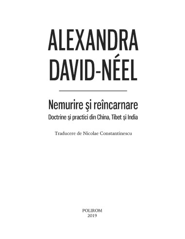 Nemurire şi reîncarnare