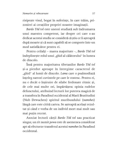 Nemurire şi reîncarnare