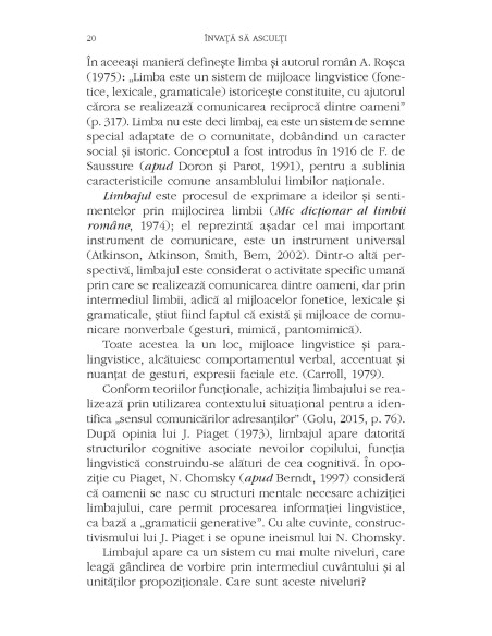 Învaţă să asculţi