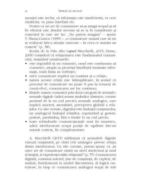 Învaţă să asculţi