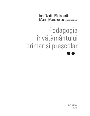 Pedagogia învăţământului primar şi...