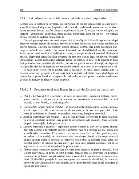 Pedagogia învăţământului primar şi preşcolar. Vol. II