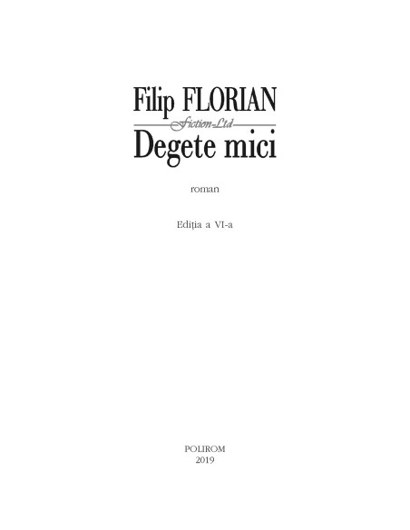 Degete mici.