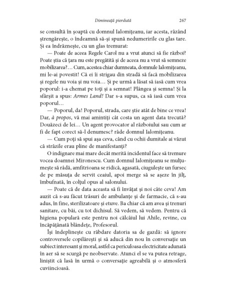 Dimineaţă pierdută