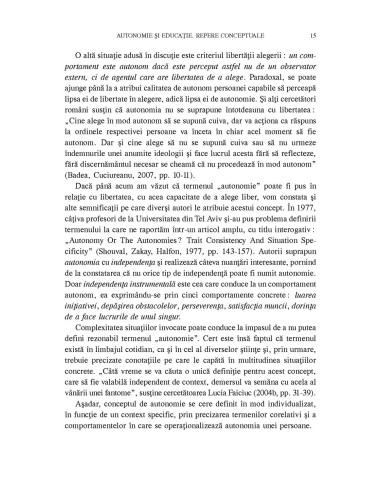 Autonomia copilului de vârstă mică Autonomia copilului de vârstă mică