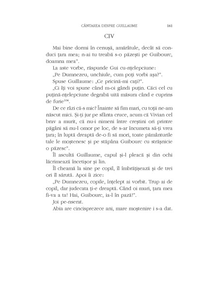 Cântarea despre Guillaume (ediţie bilingvă)