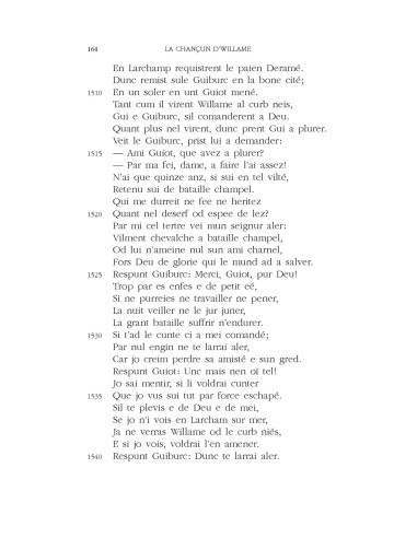 Cântarea despre Guillaume (ediţie...