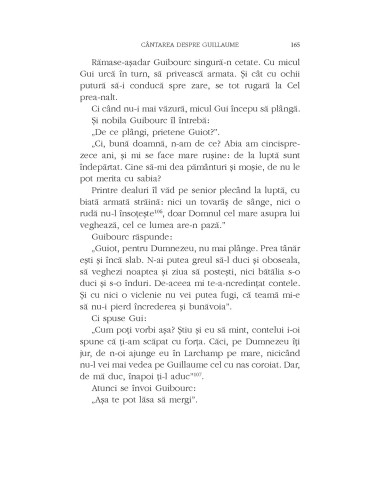 Cântarea despre Guillaume (ediţie...