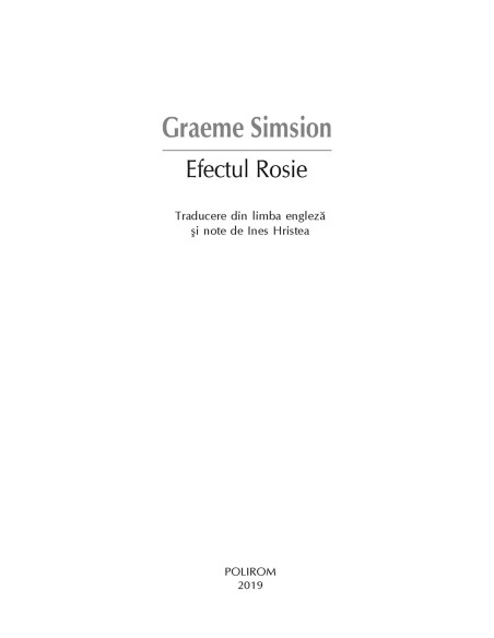 Efectul Rosie