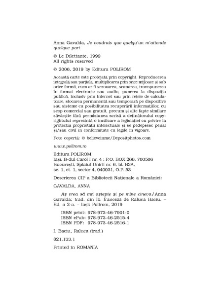 Aş vrea să mă aştepte şi pe mine cineva