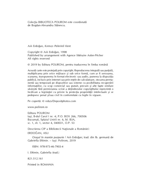 Orașul în mantie purpurie