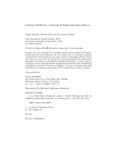 Eu și Mami-Zână: Dorințe de unicorn