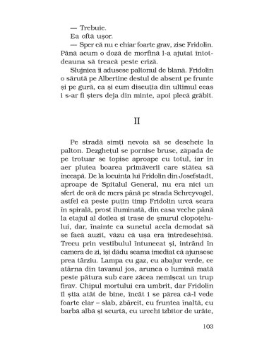 Domnişoara Else * Între vise