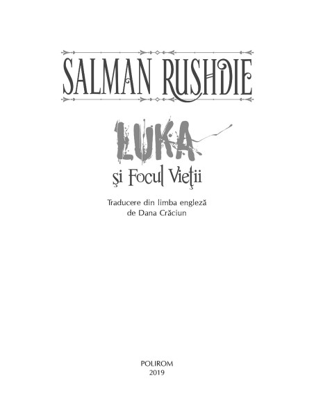 Luka şi Focul Vieţii (ediţia a 2-a)