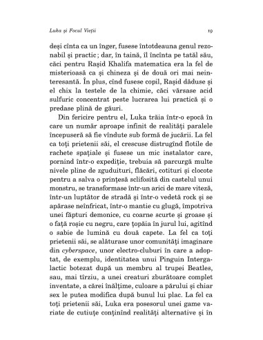 Luka şi Focul Vieţii (ediţia a 2-a) Luka şi Focul Vieţii (ediţia a 2-a)